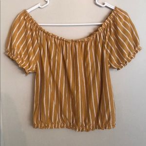 Off the shoulder top